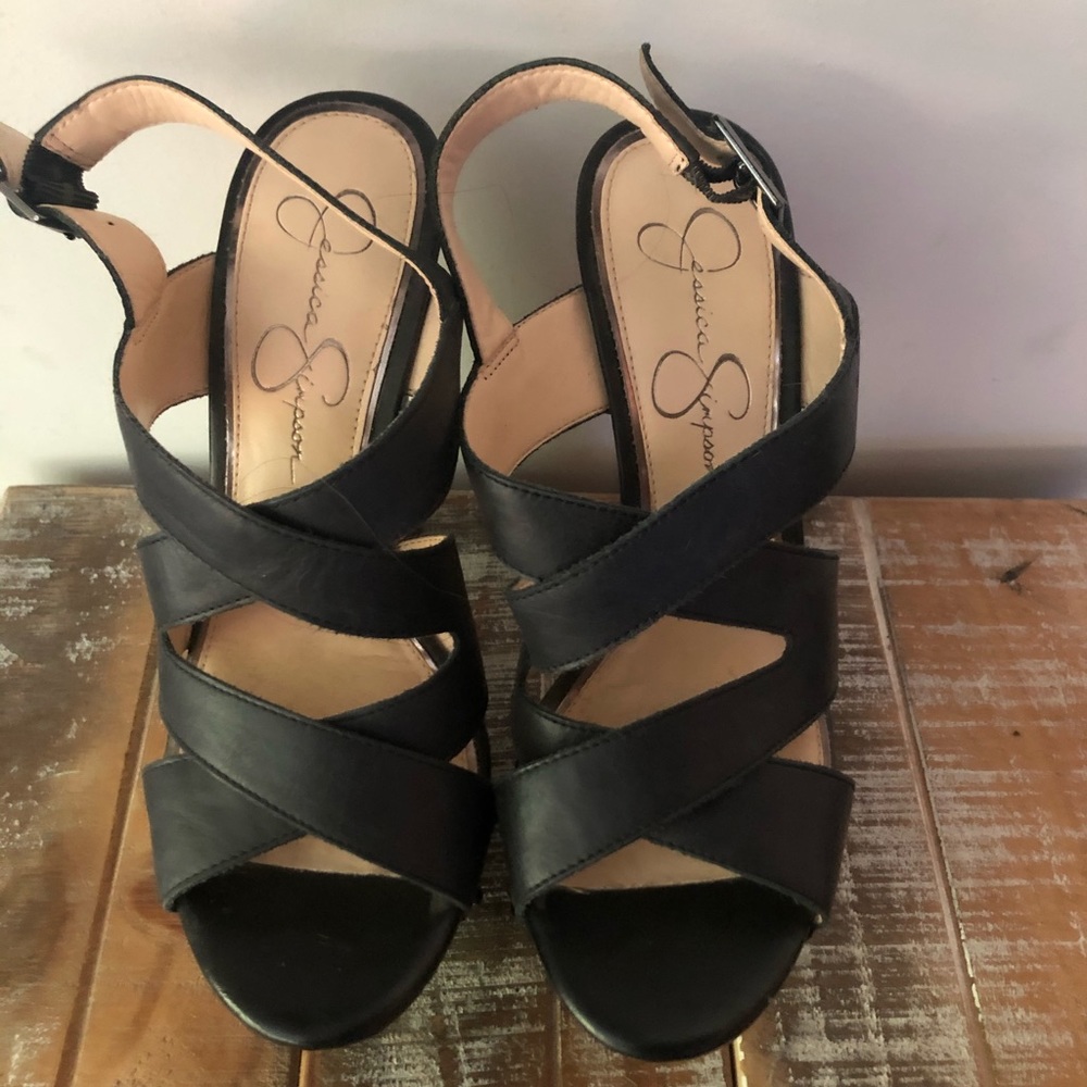 Jessica Simpson Platform Heels, size 8.5